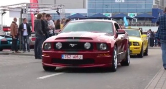 Ford Mustang & Dreamcar parade, NFS Première, Antwerp