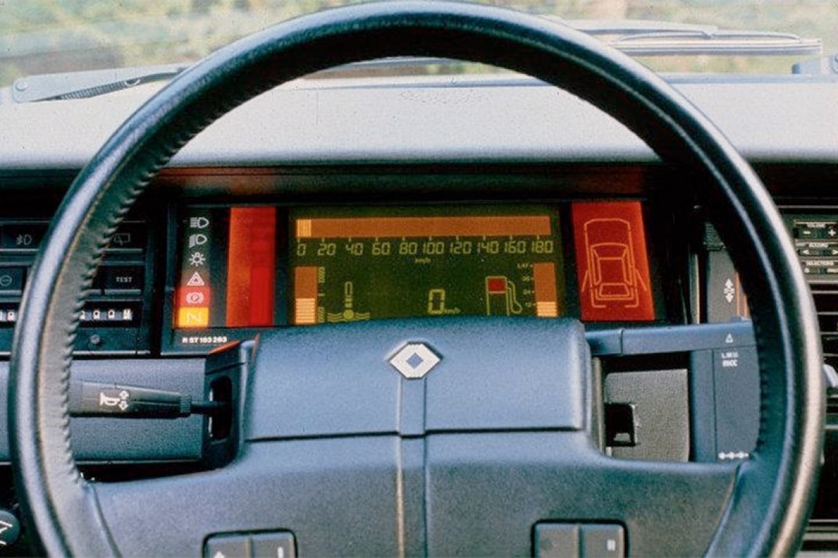 5 tableaux de bord digitaux des années 80 Auto55 be