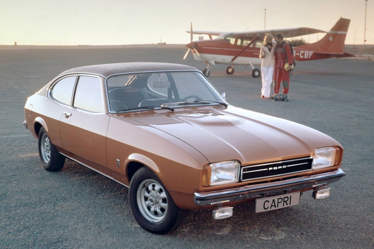 Scheiding Golf Paard Ford Capri (1969-1984) | Auto55.be | Retro