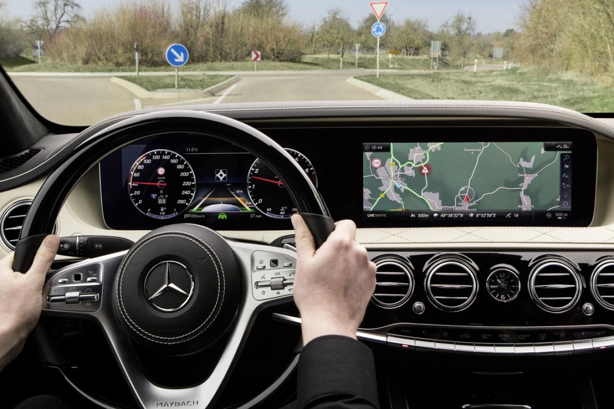 Facelift Mercedes Classe S : voici le tableau de bord ...