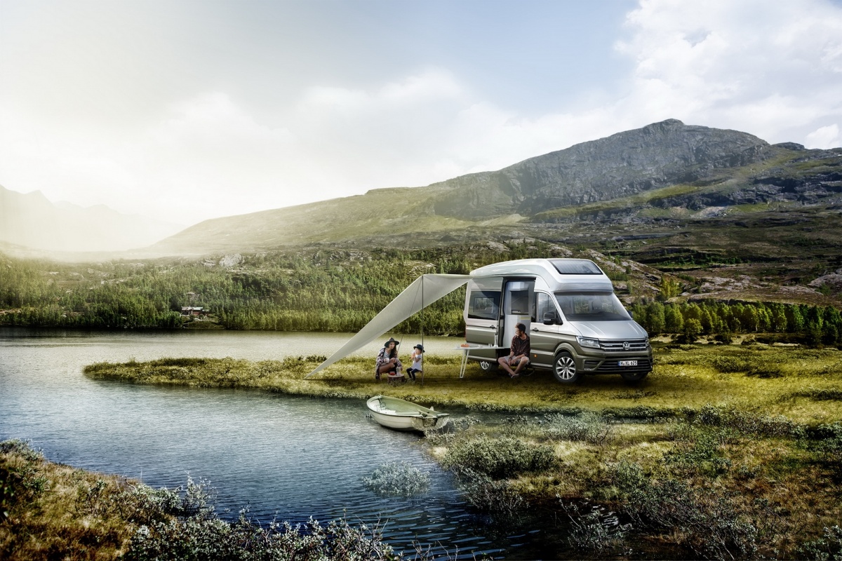 onszelf ontwerper klein VW California XXL Concept is volwassen luxecamper | Auto55.be | Beeld