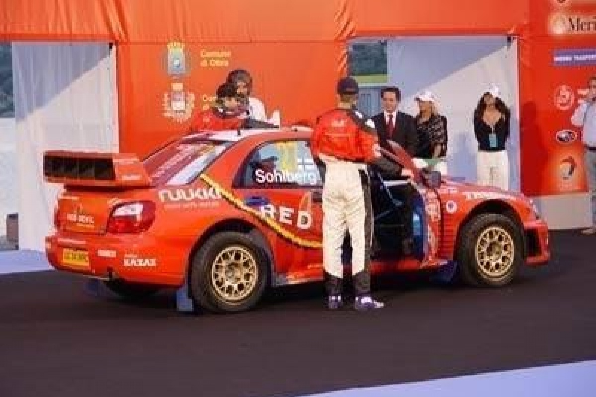Suzuki-VIP in de Rally van Sardinië