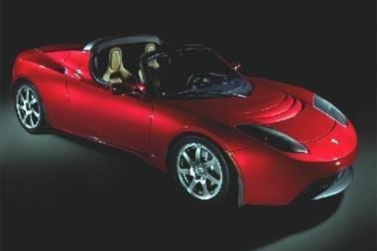 Tesla bouwt elektrische sportwagen