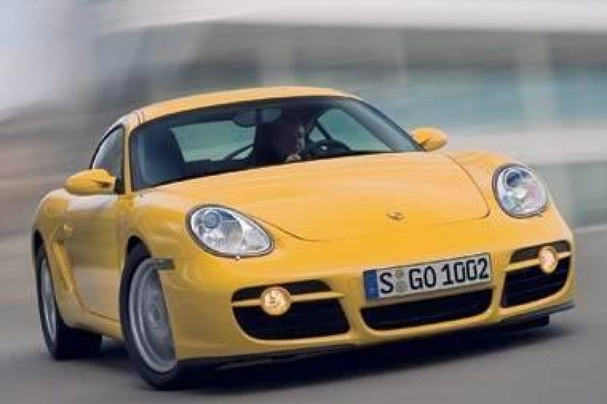 Porsche Cayman zonder 'S'
