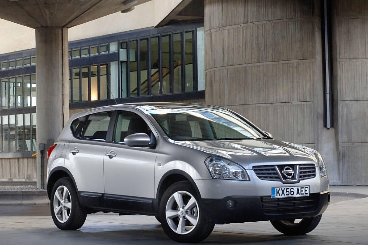 Eerste Nissan Qashqai van de band