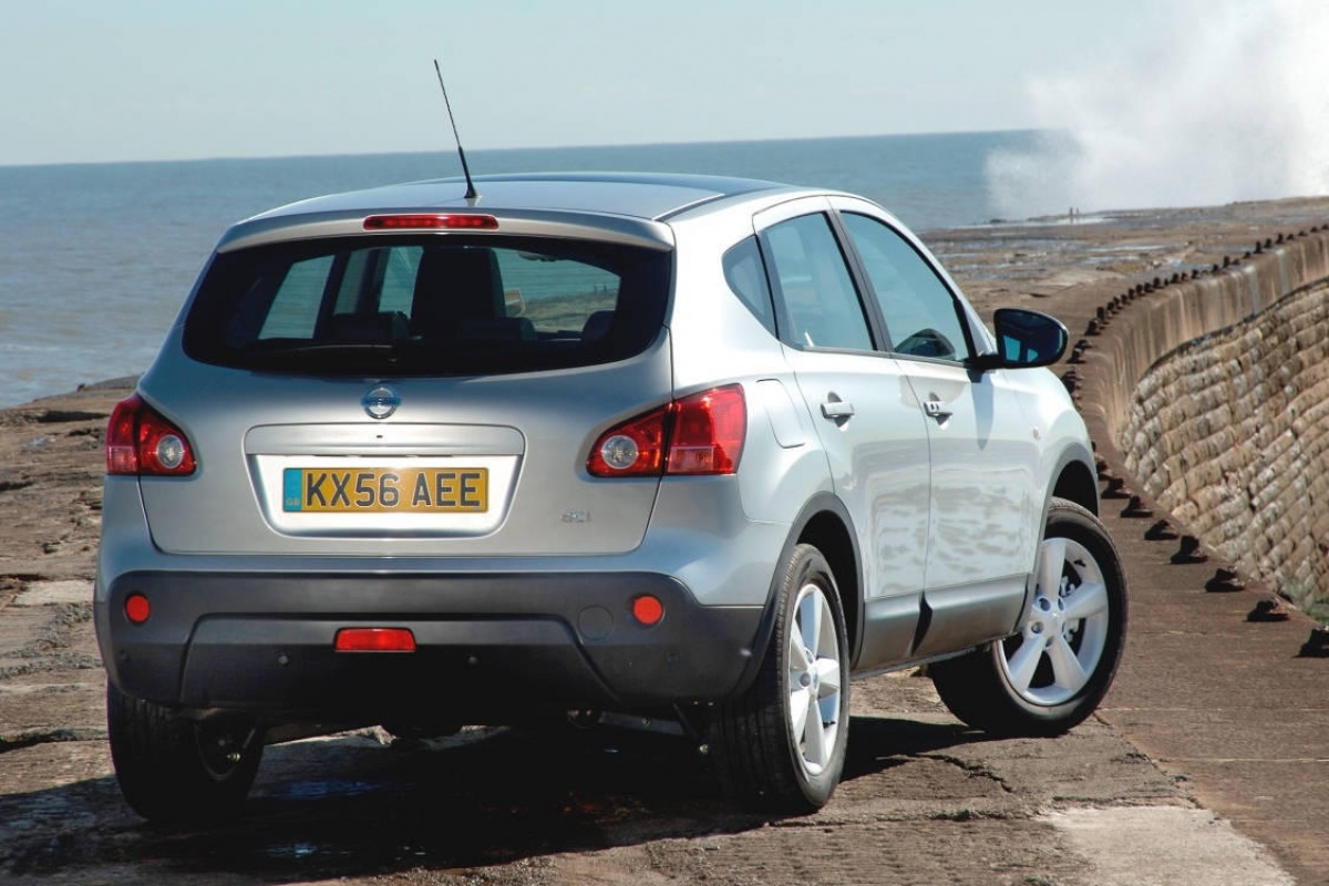 Eerste Nissan Qashqai van de band