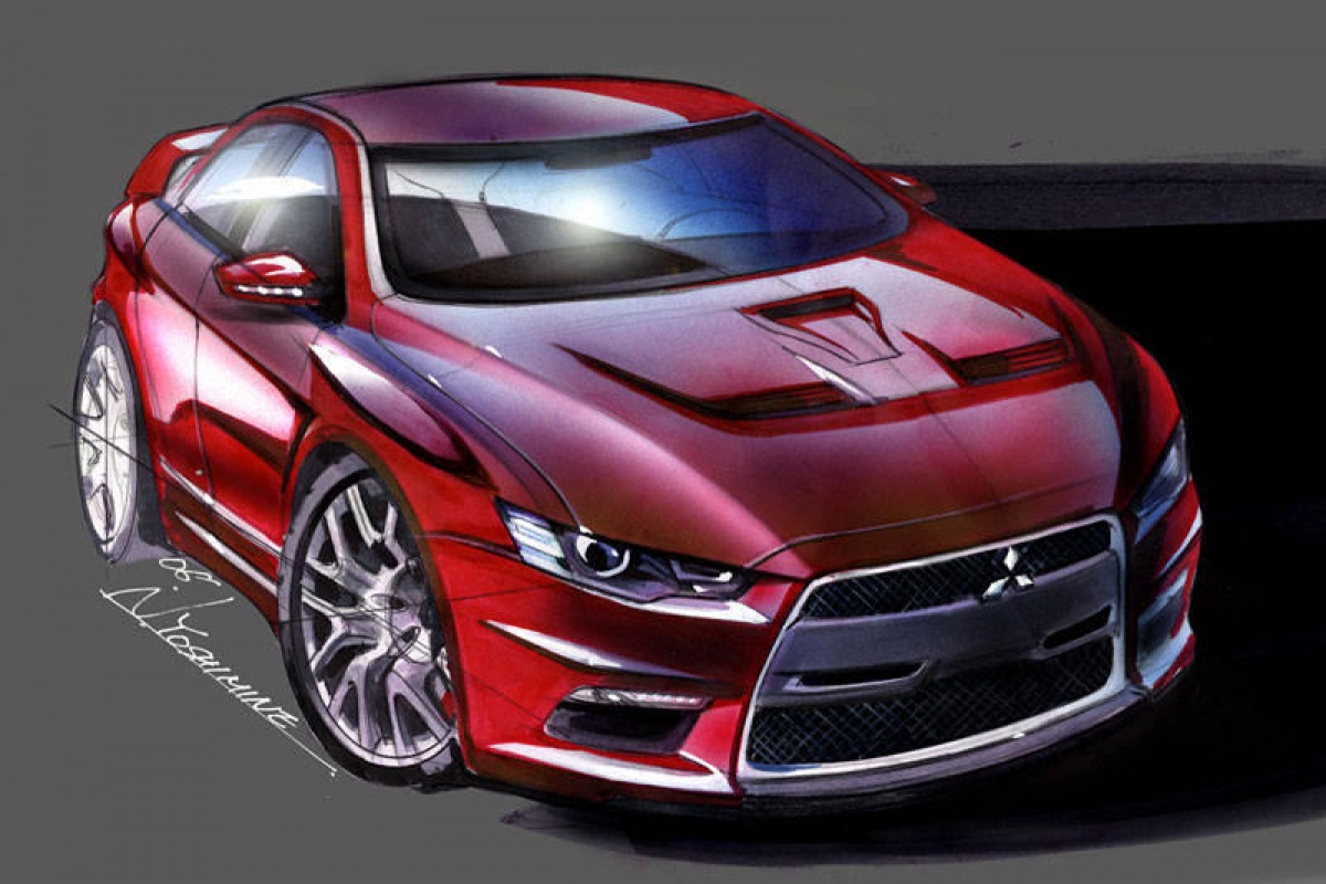 Dit wordt de Mitsubishi Lancer Evo X