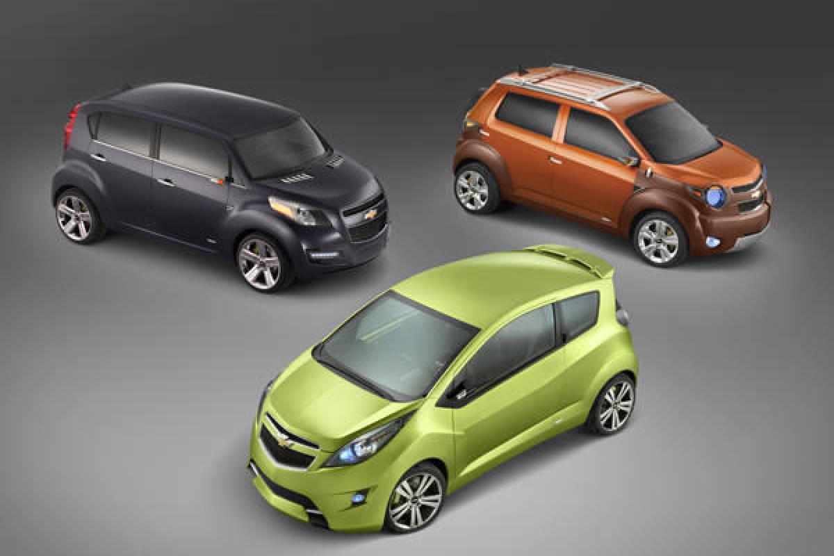 Chevrolet Beat Groove Trax : 3 concepts
