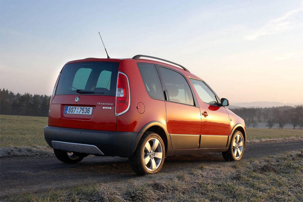 Skoda Roomster Scout vertrekkensklaar