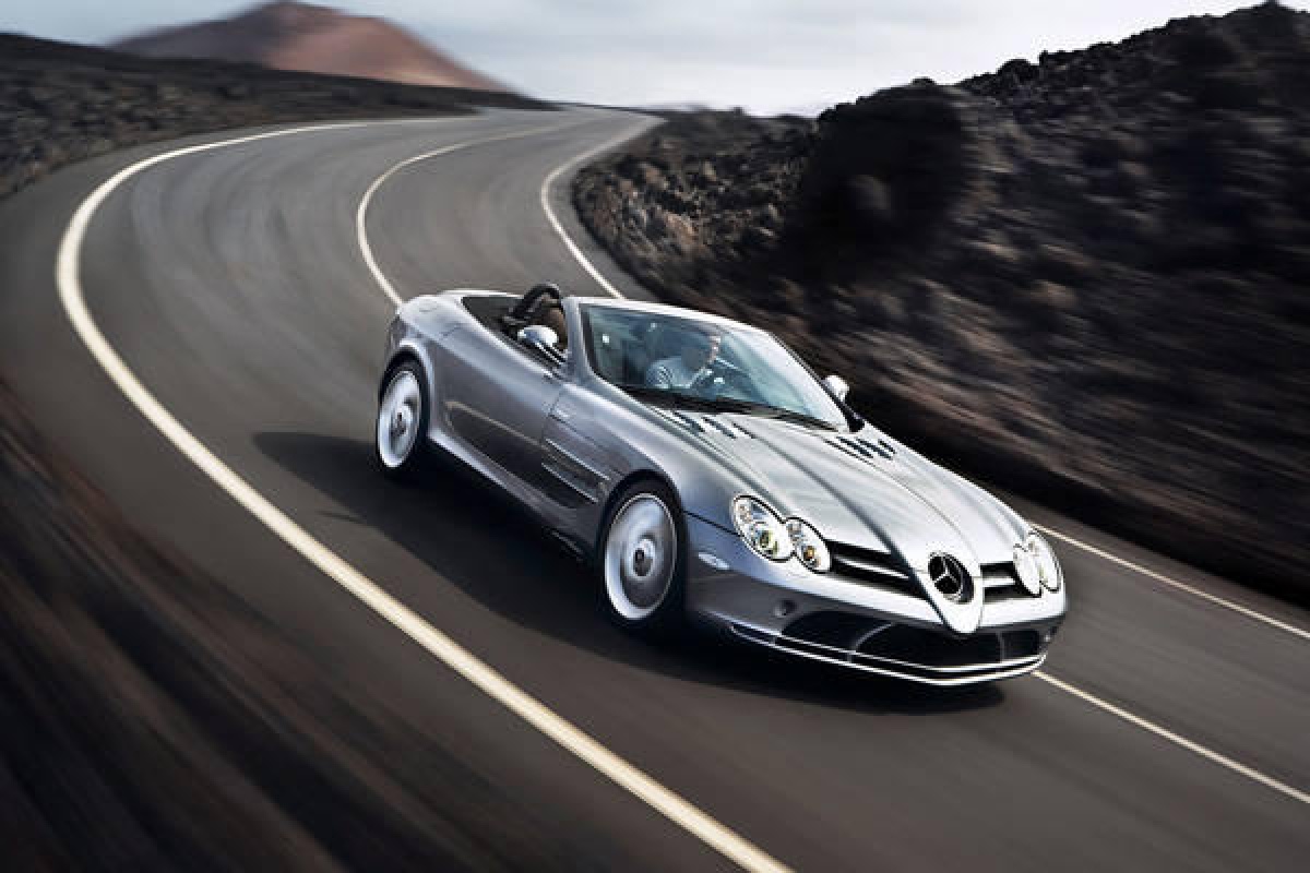 Mercedes SLR McLaren: de Roadster!