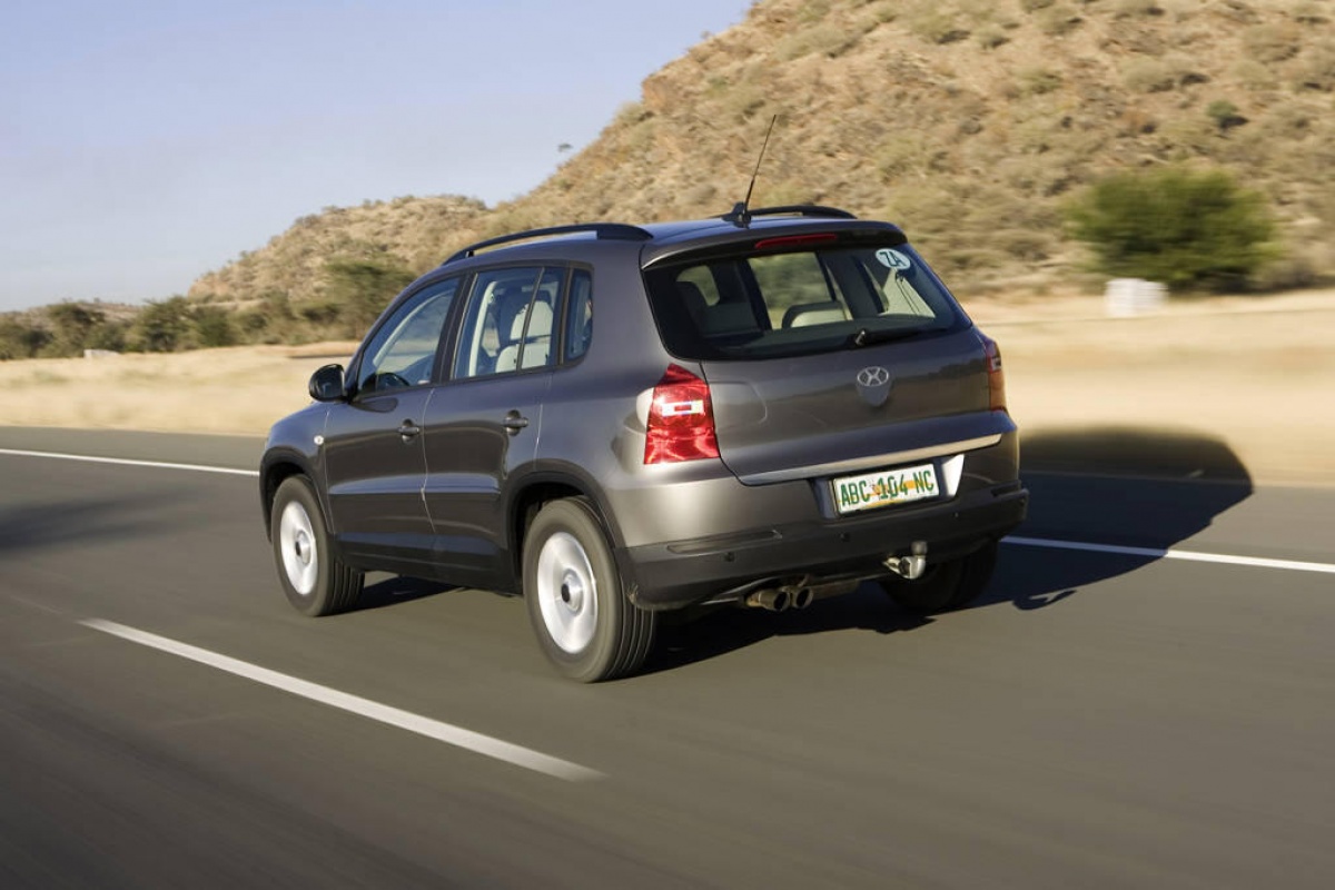 VW test Tiguan in Namibië