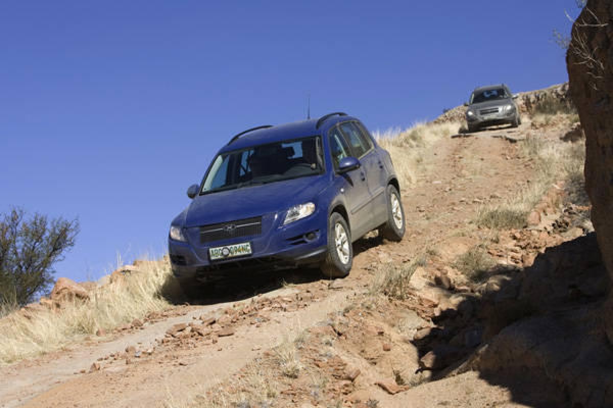 Le Tiguan en Namibie