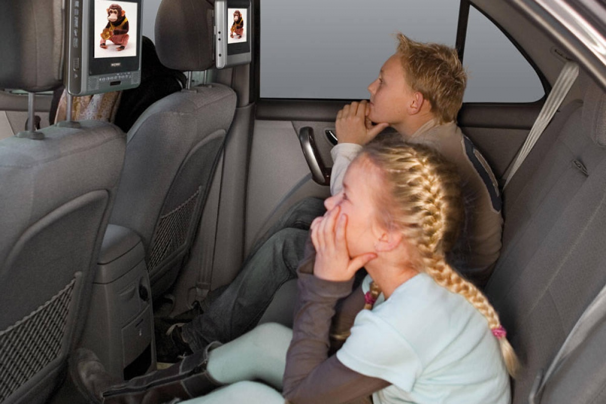 Rear seat entertainment - TV aan boord