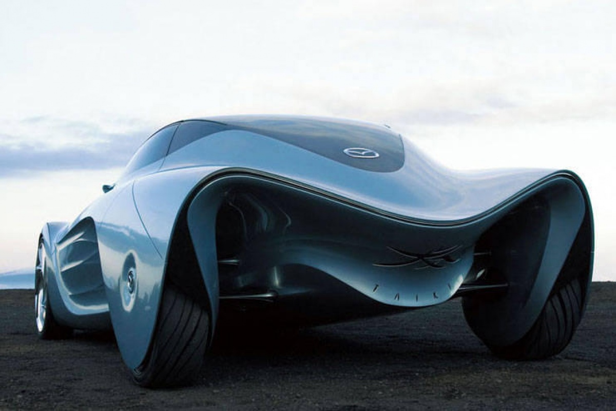 Sportive futuriste, la Mazda Taiki