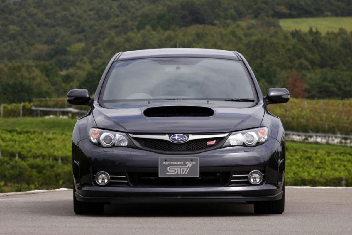 Subaru Impreza WRX STi bloot