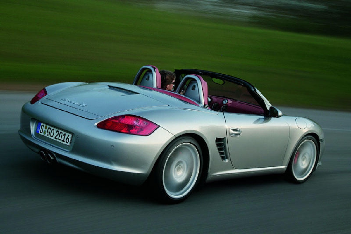 Porsche met nostalgische Boxster