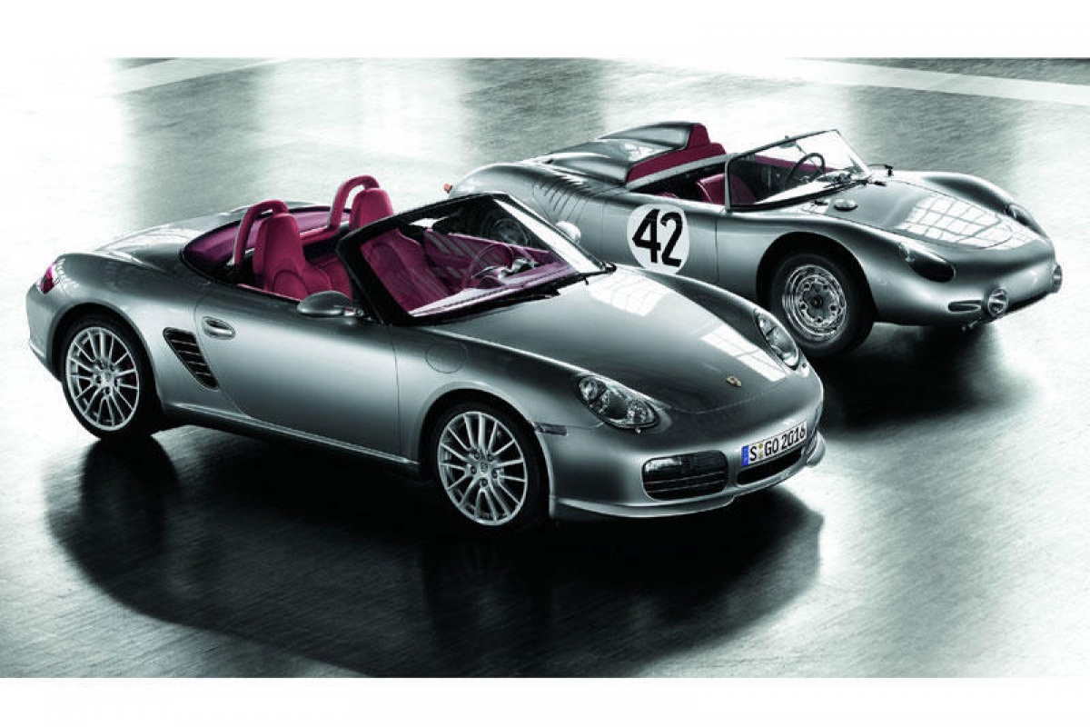 Porsche met nostalgische Boxster