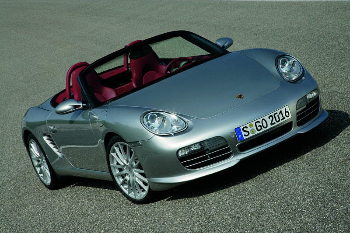 Porsche met nostalgische Boxster