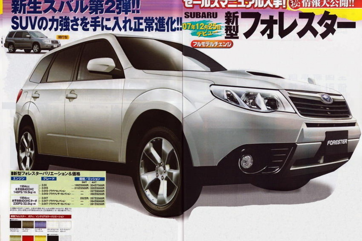Te vroeg: de nieuwe Subaru Forester
