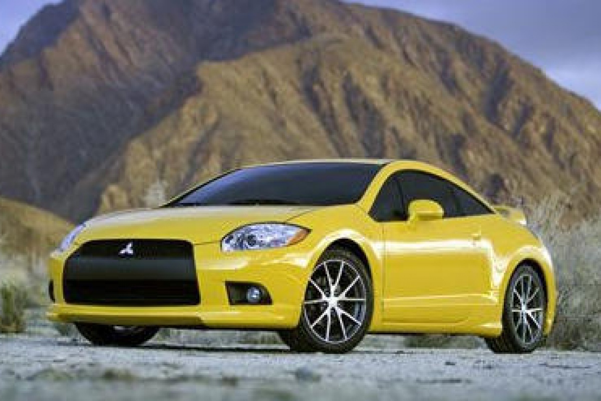 Mitsubishi Eclipse retouchée