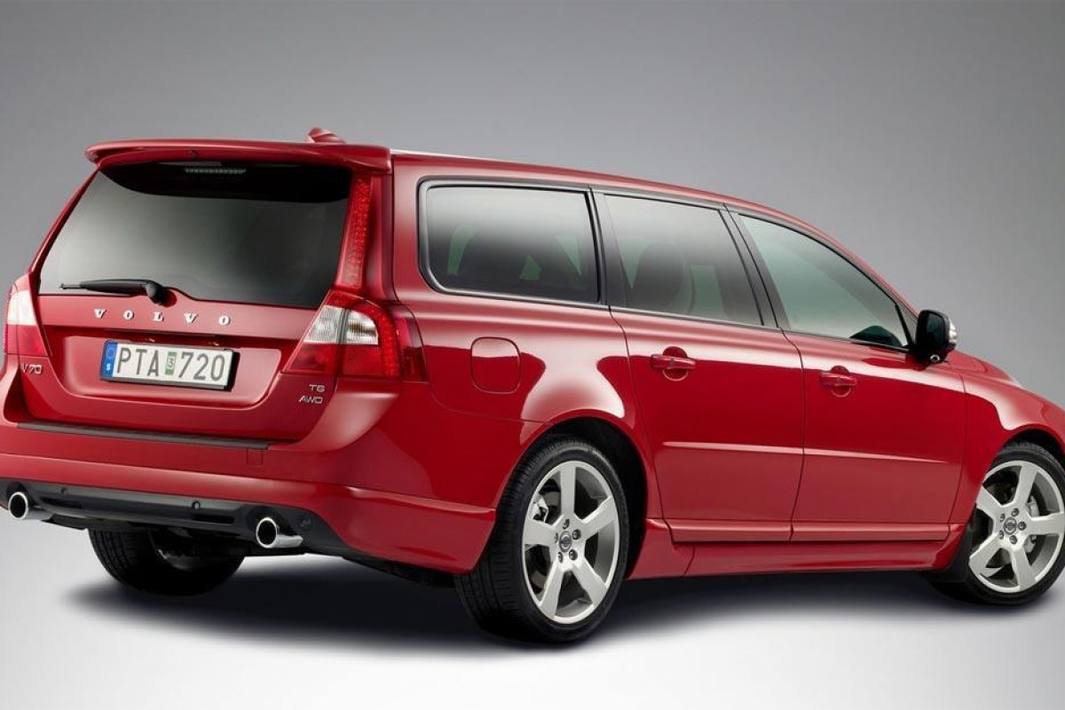 Volvo V70 met R-saus