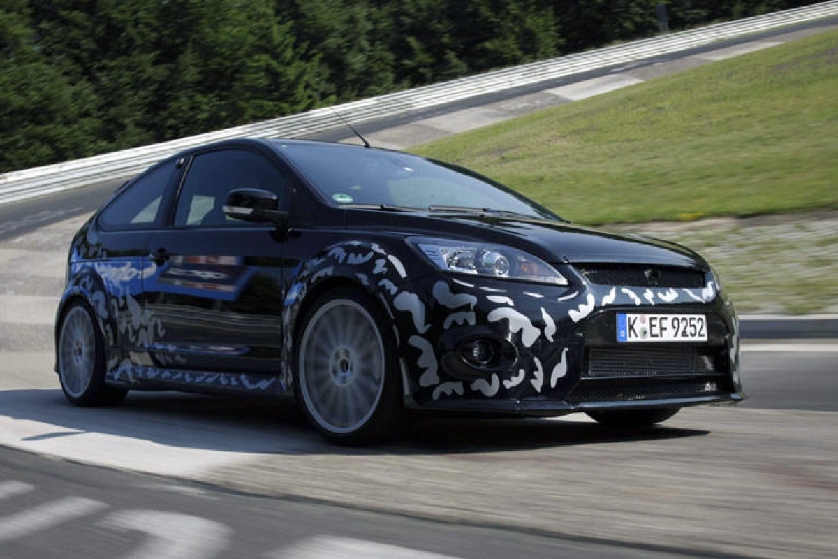 Ford Focus RS nu al op Nordschleife