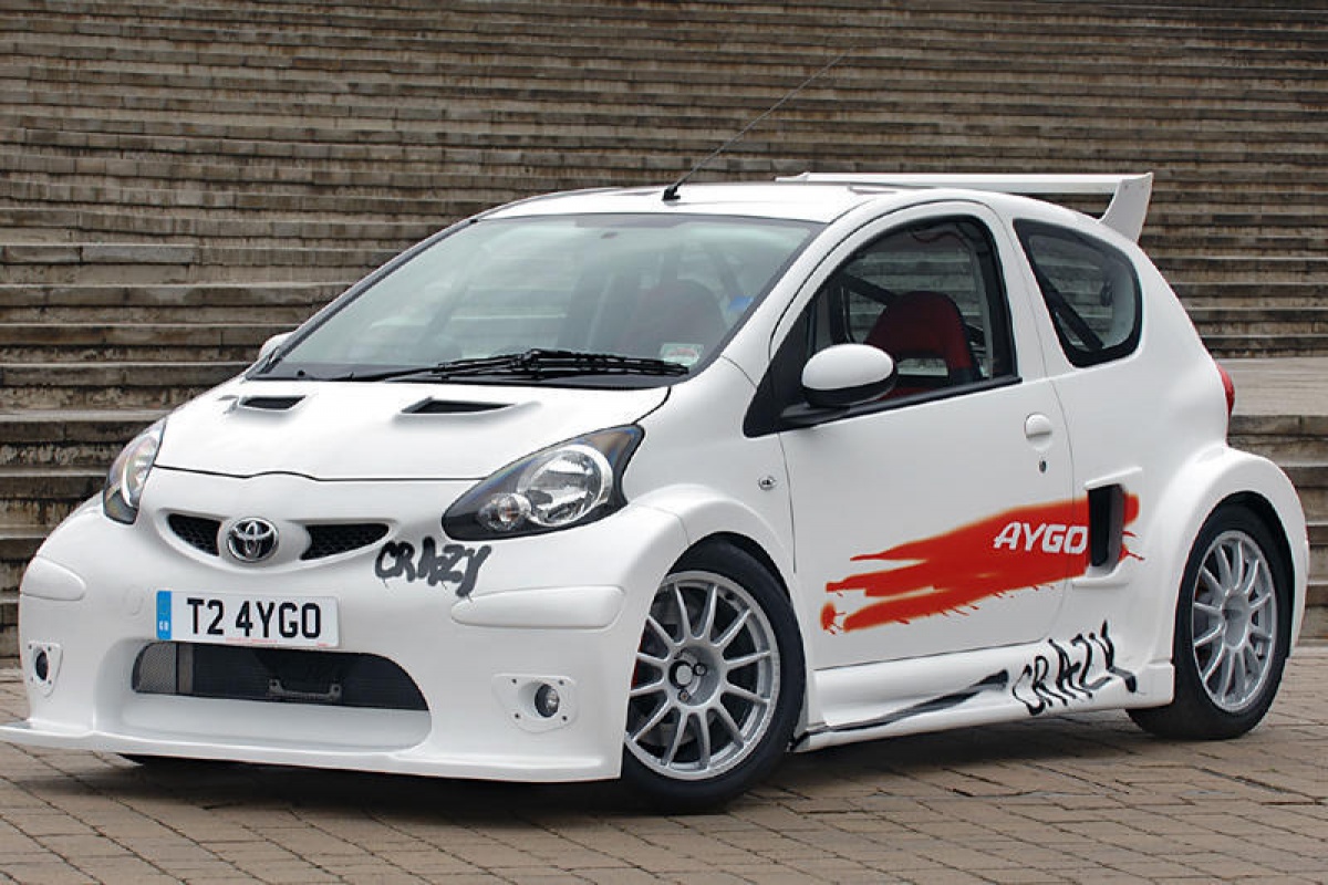 Toyota Aygo met 200pk