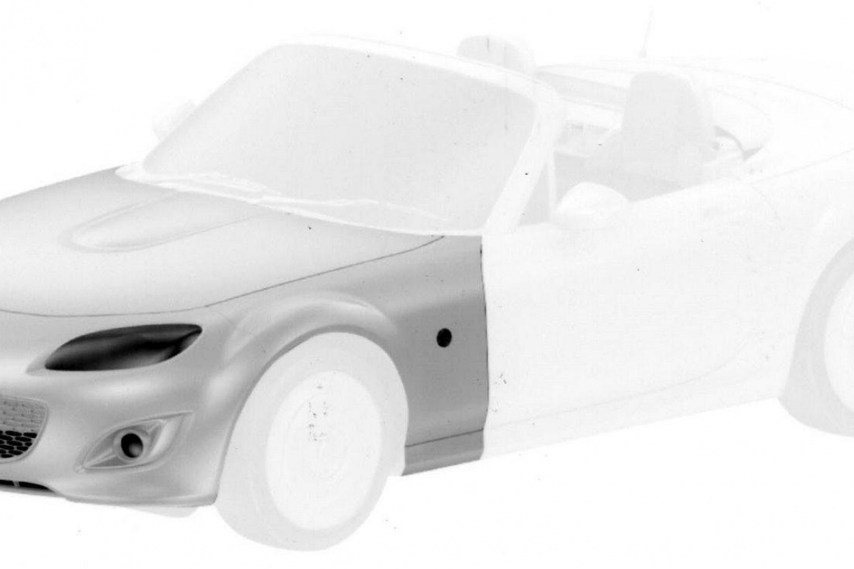 Eerste foto vernieuwde Mazda MX-5 gelekt