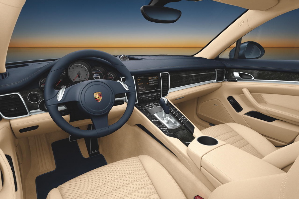 Porsche Panamera: het interieur