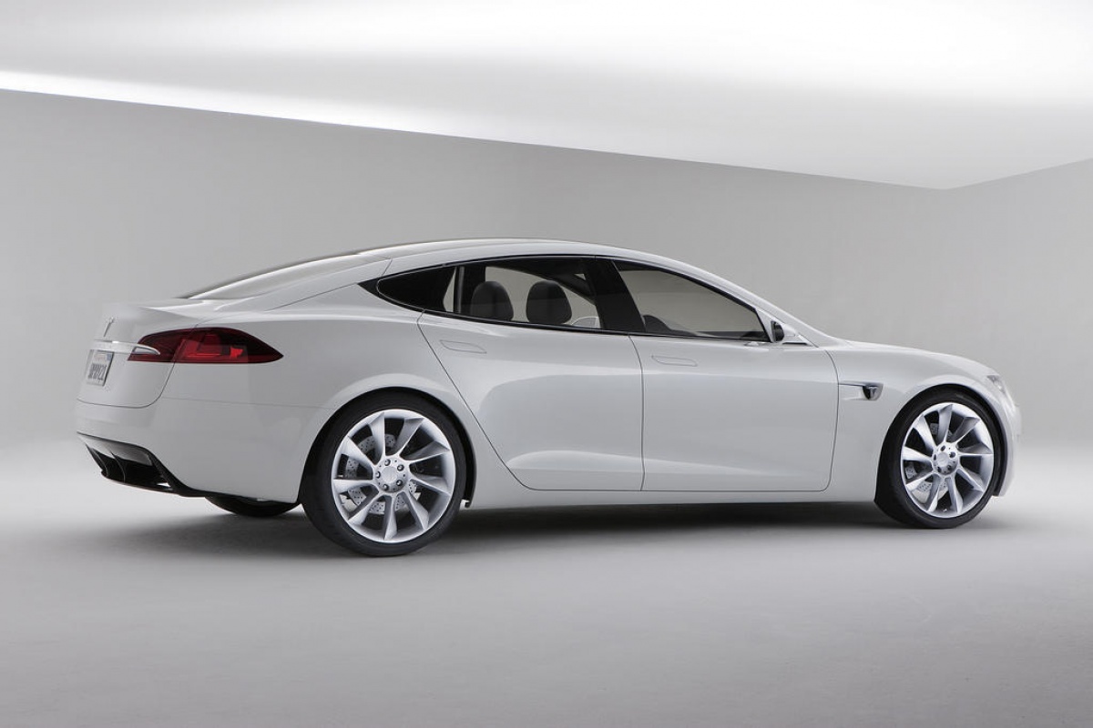 Tesla S is elektrische sedan