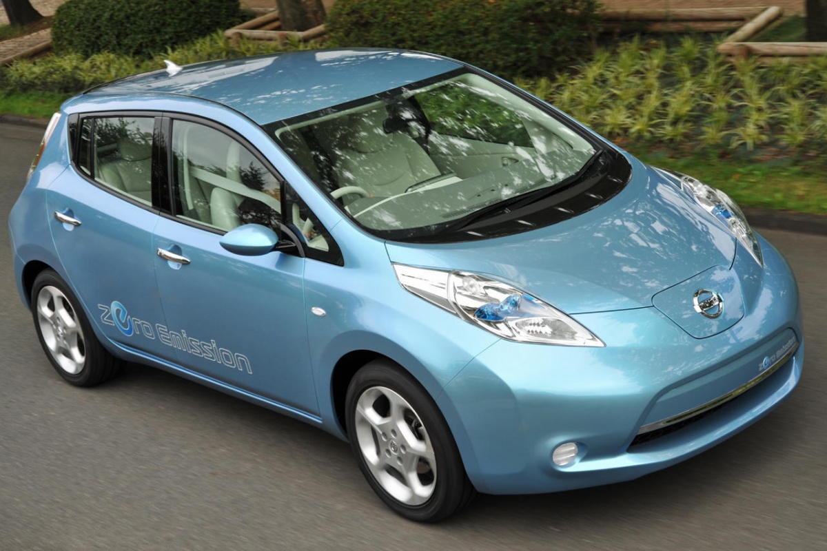 Entièrement électrique : Nissan Leaf
