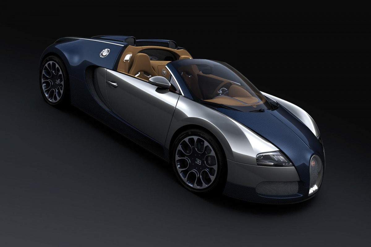 Nog een speciale Bugatti Veyron: Sang Blue