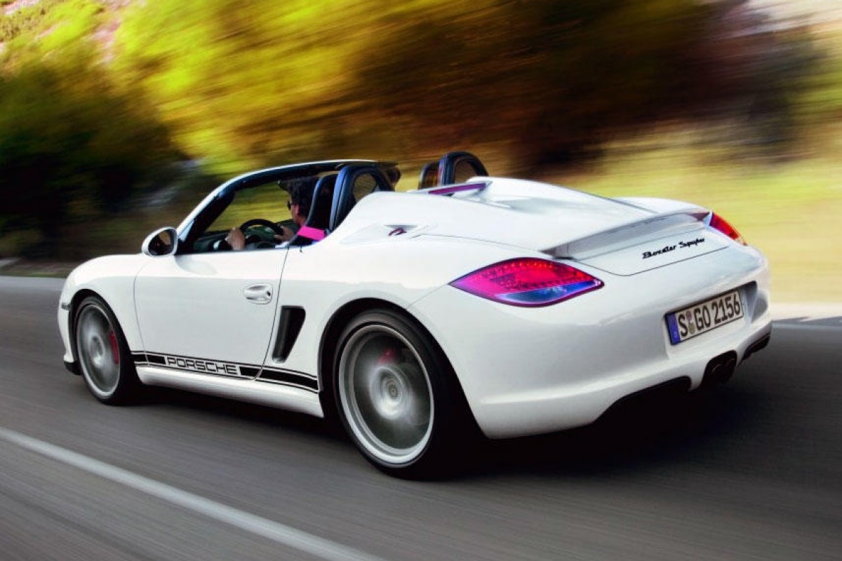 Lichter, sneller, Spyder van Porsche Boxster (+Video)