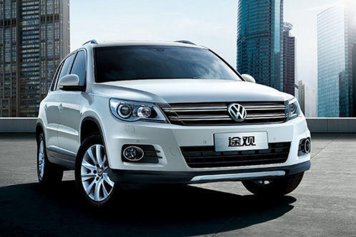 Facelift VW Tiguan al in China