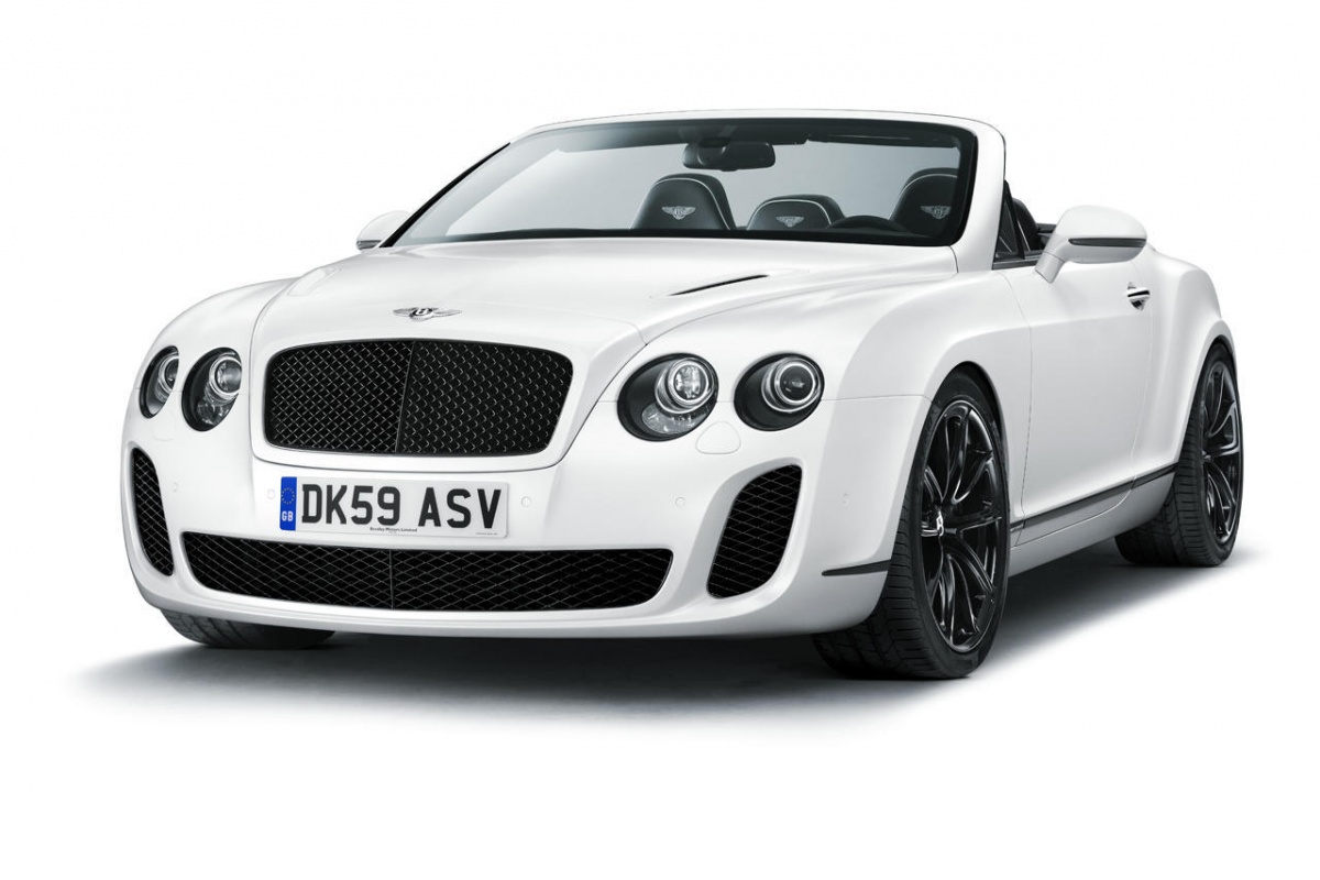 Bentley Continental Supersports topless