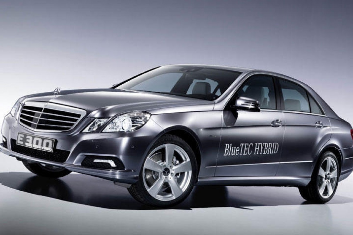 Mercedes E-Klasse als diesel-hybride