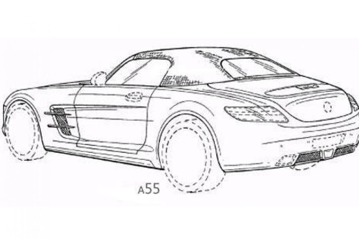 Mercedes SLS Roadster plus vite que prévu