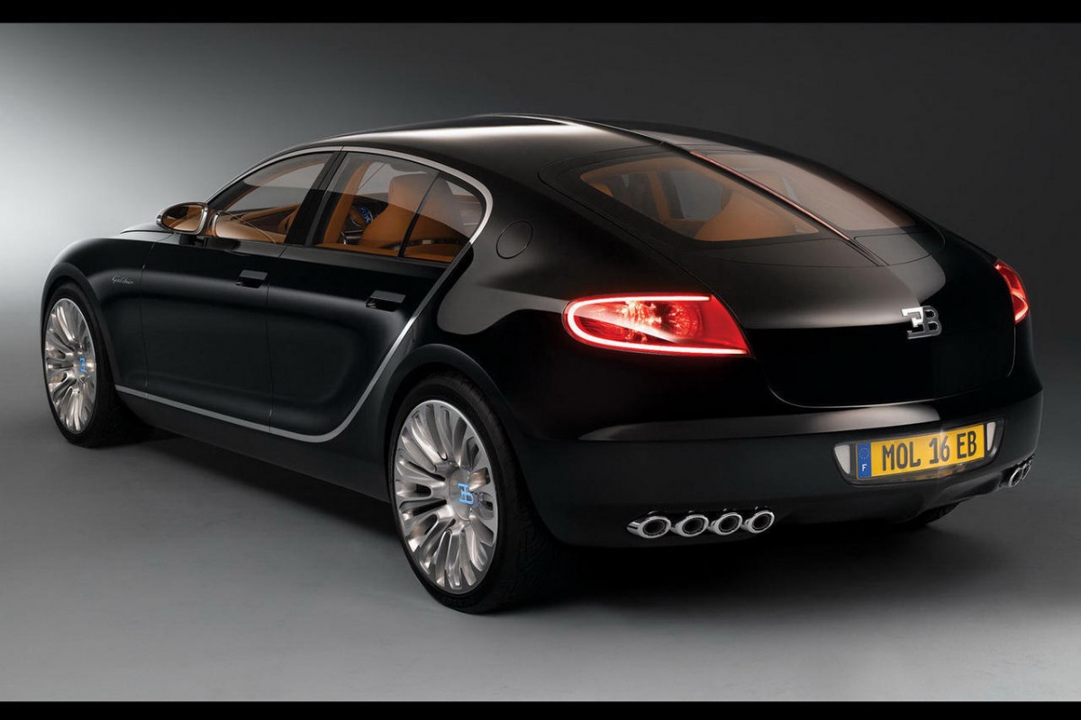 Bugatti Galibier in het zwart