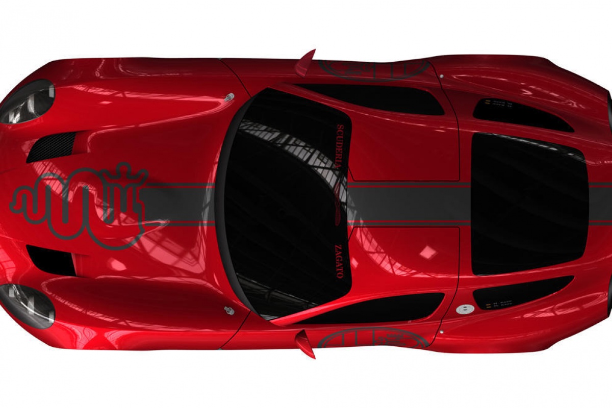 Zagato TZ3 Corsa op Alfa 8C-basis