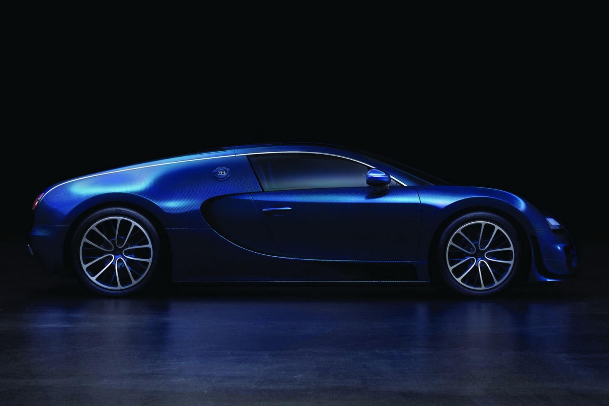 Bugatti Veyron Super Sports ook in blauw