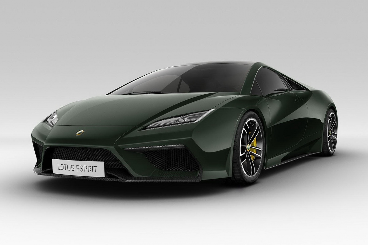 Nieuwe Lotus Esprit krijgt eigen V8
