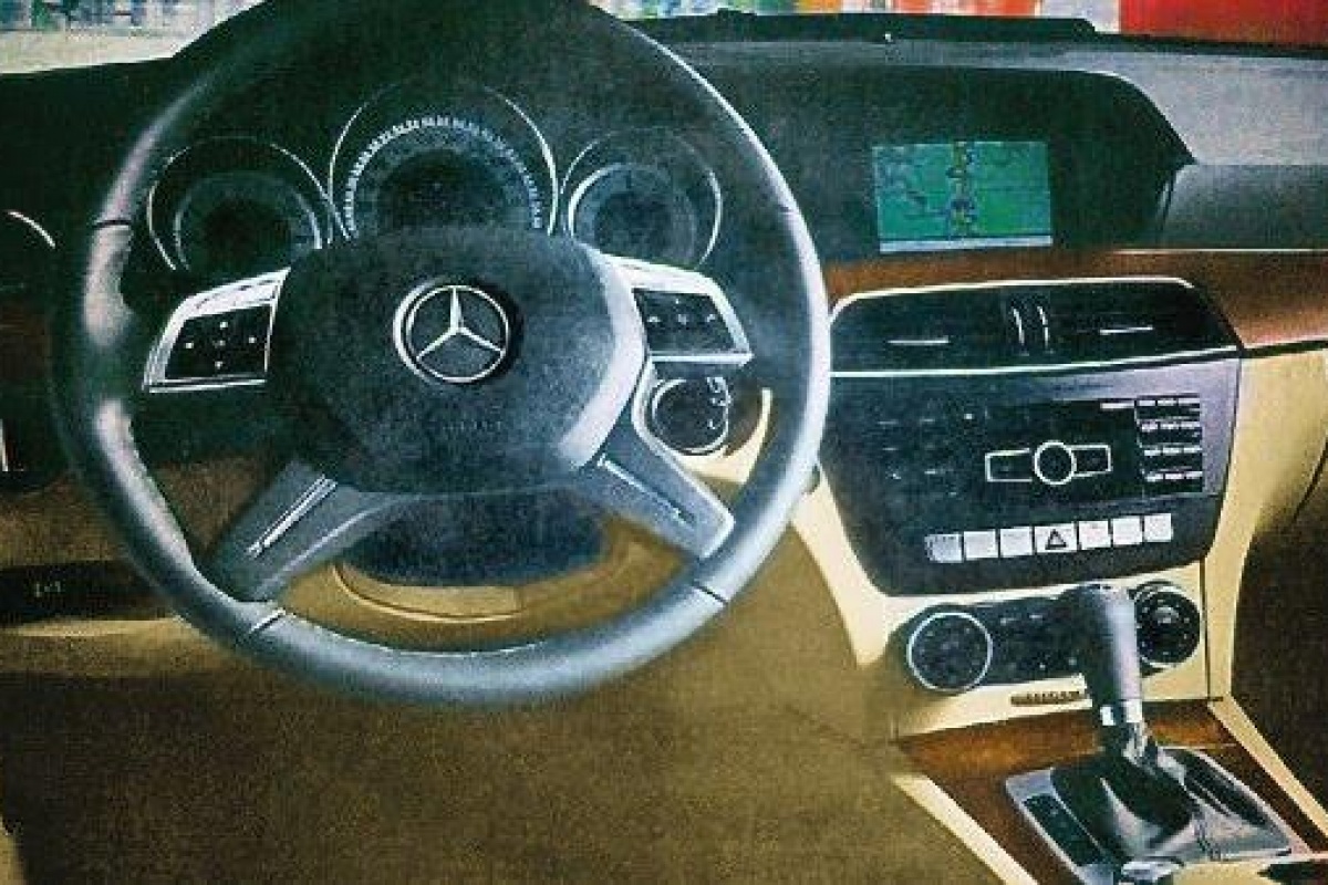 Mercedes C-Klasse (spy)