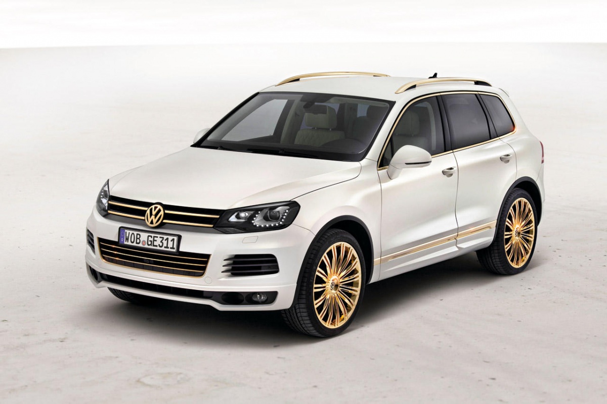 Wansmaak: VW Touareg Gold Edition