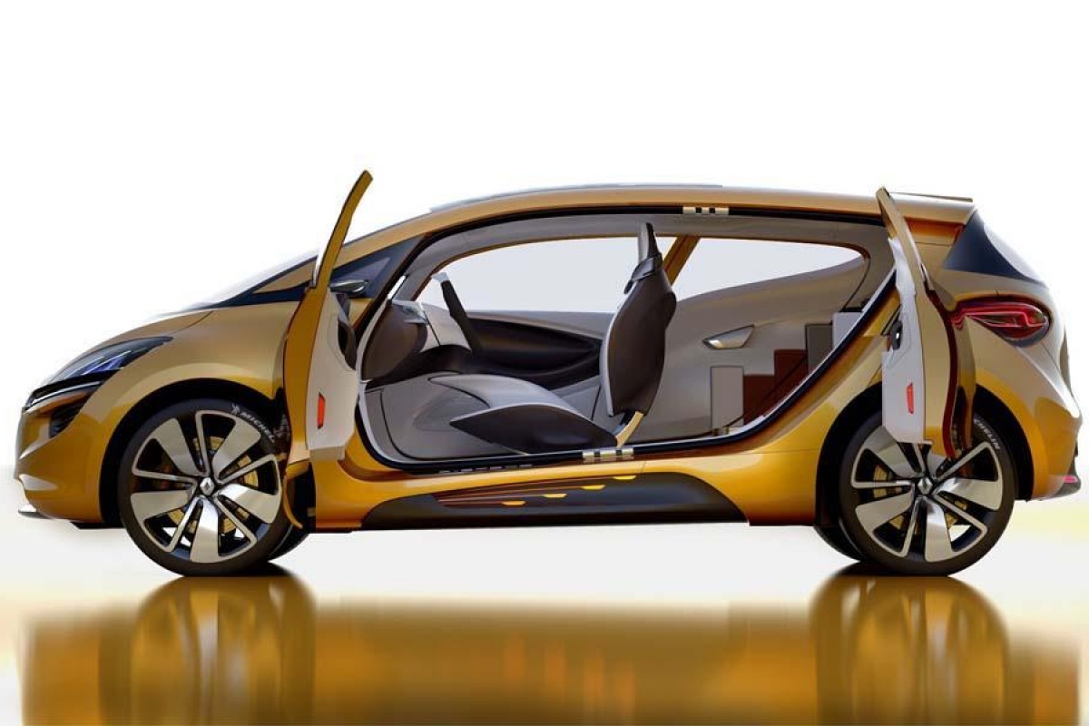 Renault R-Space: concept voor sportieve familie-auto