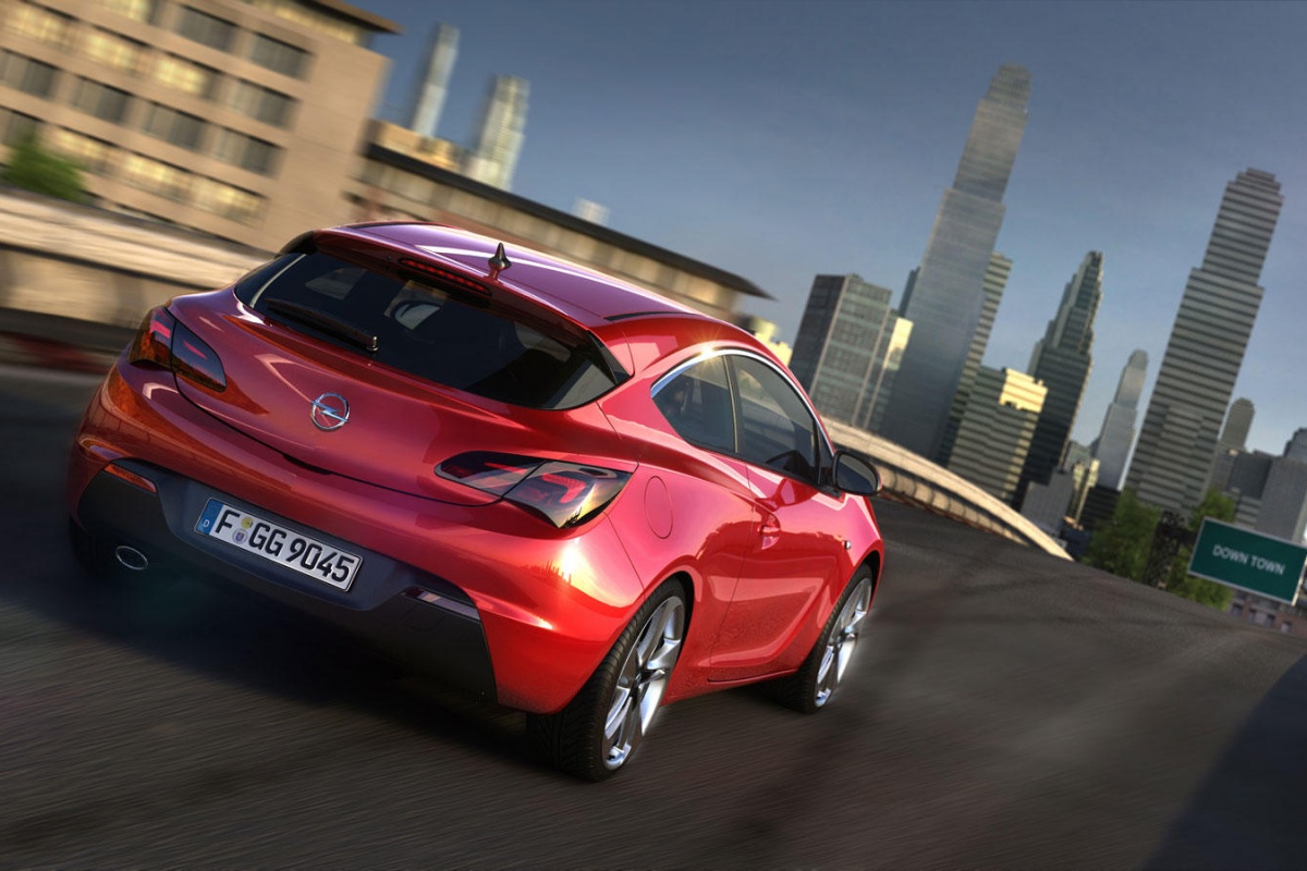Opel Astra GTC is er klaar voor