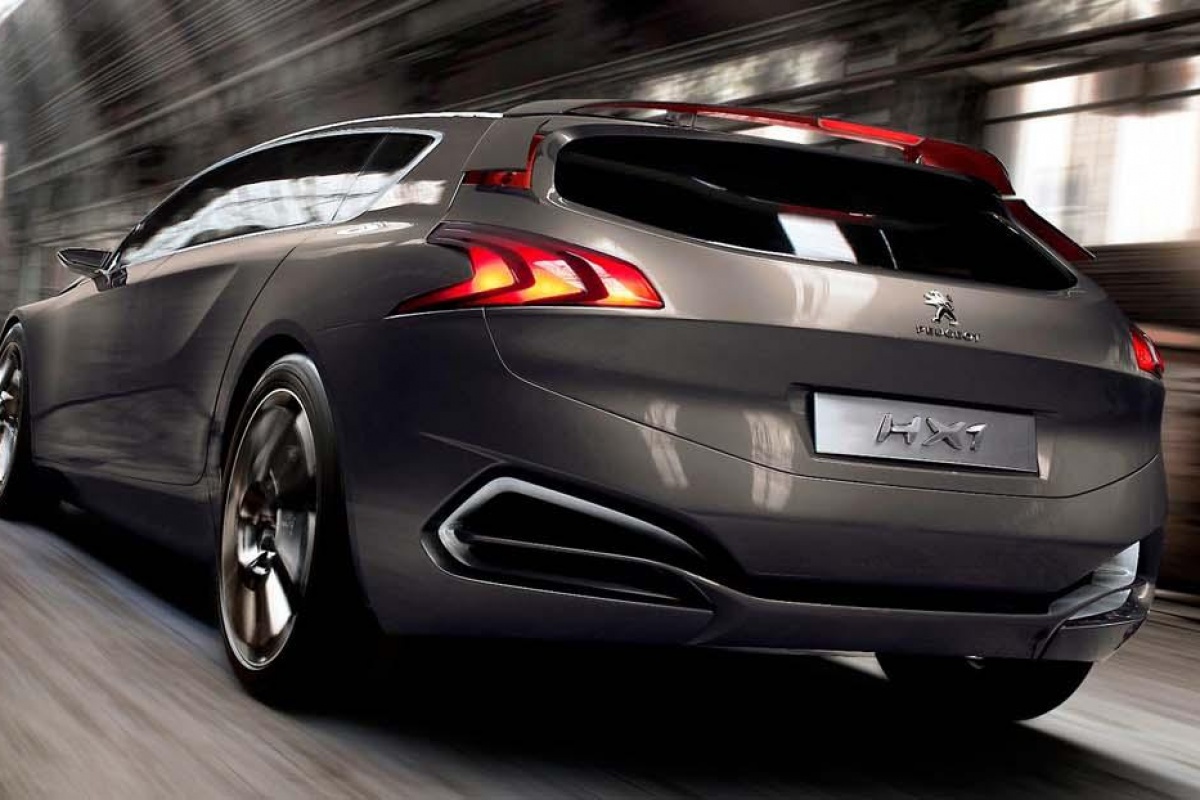 Peugeot HX1 : concept car transformable