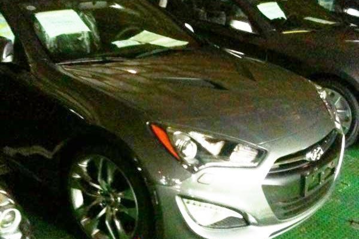Hyundai Genesis Coupé facelift preview