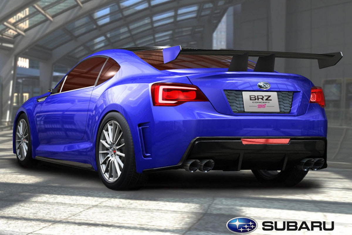 Subaru BRZ Concept preview