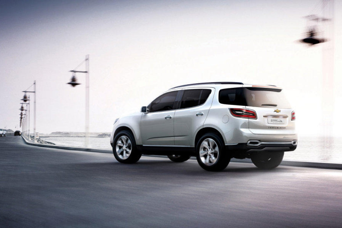 Chevrolet toont Dubai de nieuwe Trailblazer