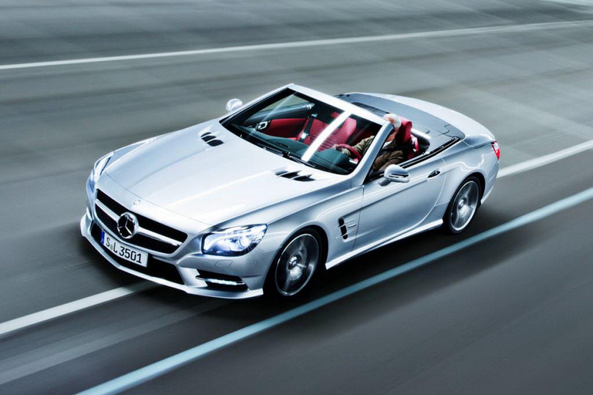 Alle beelden van de nieuwe Mercedes SL